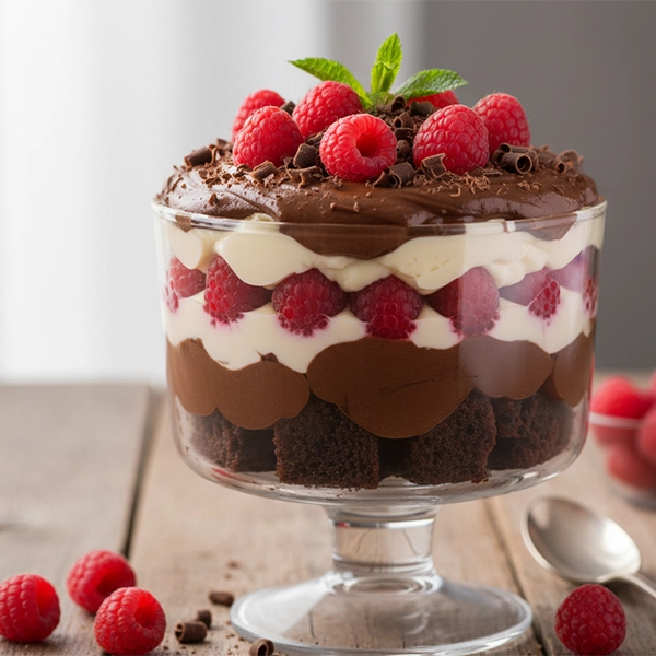 Chocolate & Raspberry Trifle